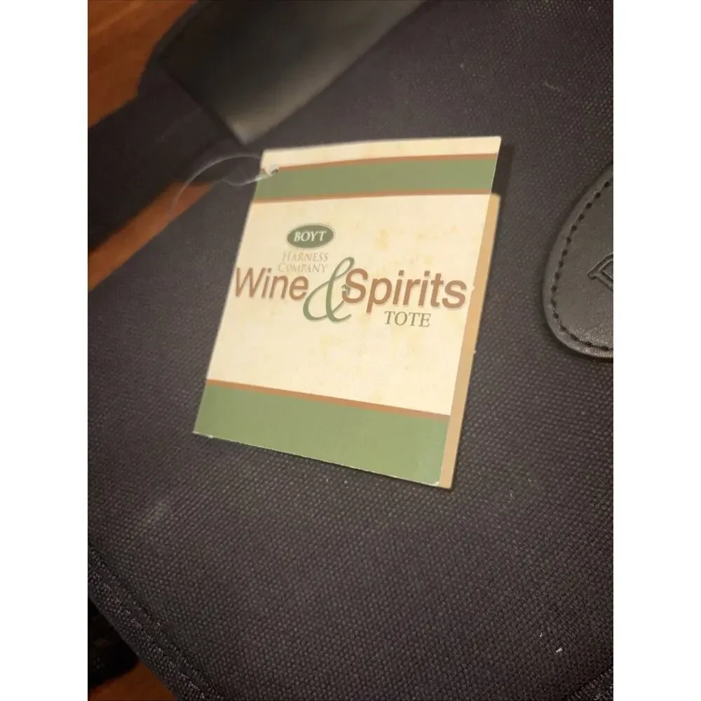 Boyt Harness Company Wine & Spirit Bag Messenger Style